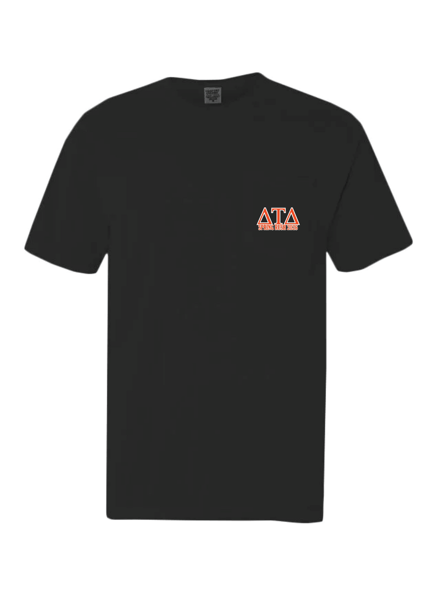 Boise State | Delta Tau Delta|Spring Rush - Black Tee