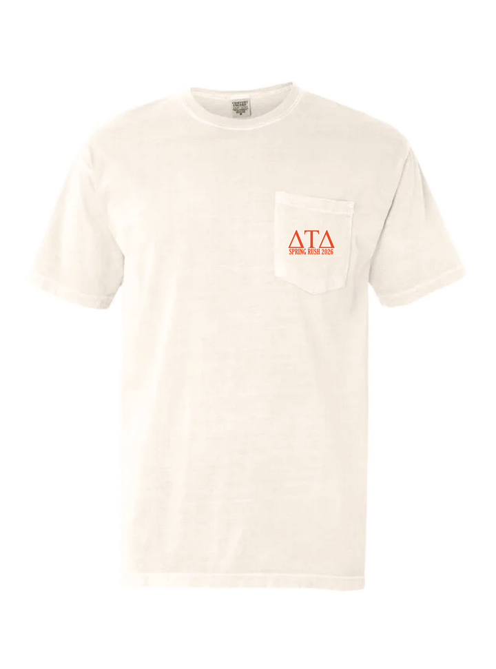 Boise State | Delta Tau Delta|Spring Rush - Ivory Tee