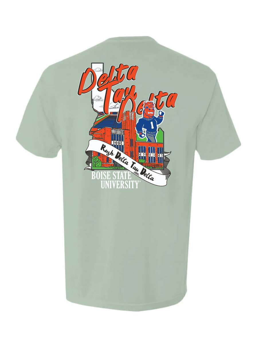 Boise State | Delta Tau Delta|Spring Rush - Bay Tee