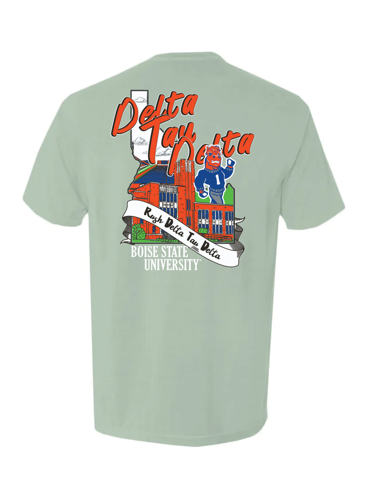 Boise State | Delta Tau Delta|Spring Rush - Bay Tee