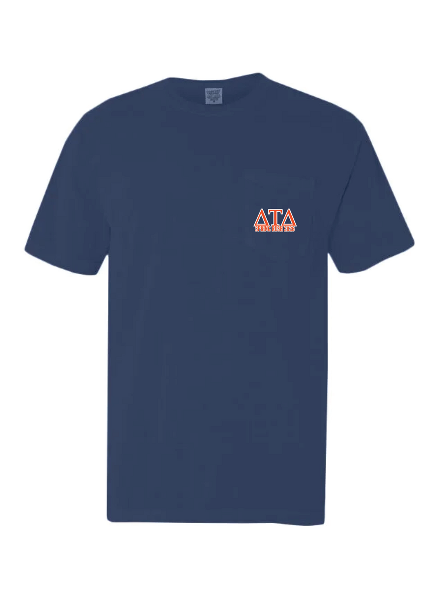 Boise State | Delta Tau Delta|Spring Rush - True Navy Tee