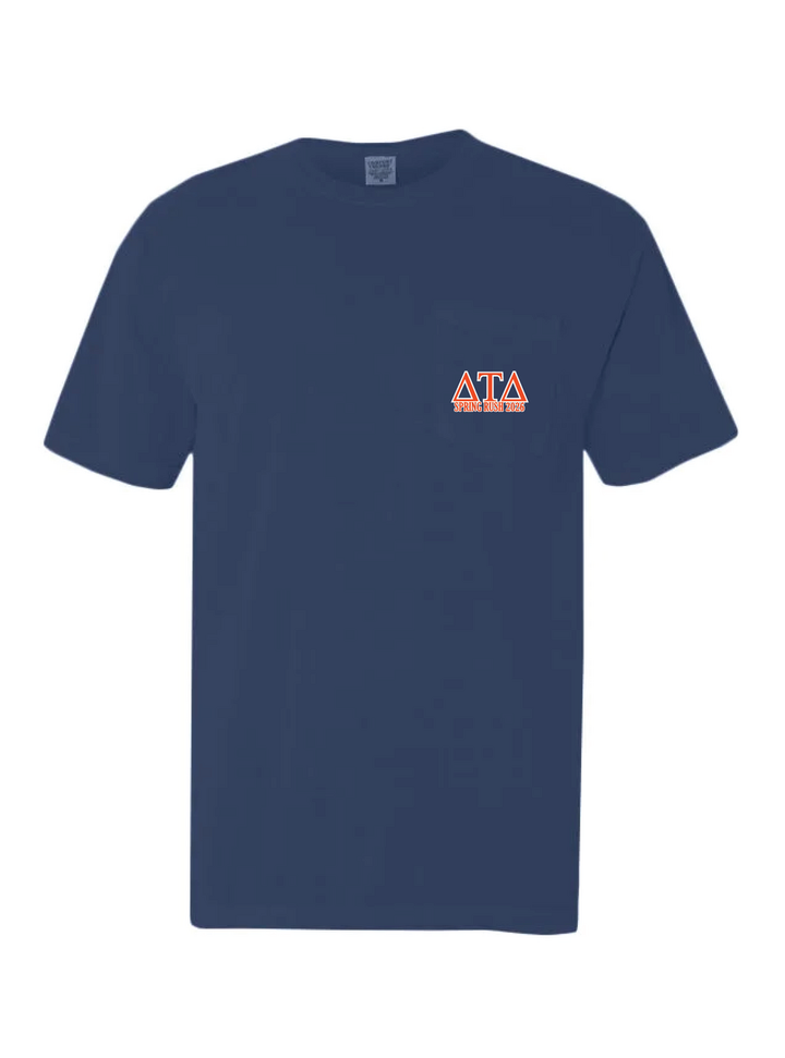 Boise State | Delta Tau Delta|Spring Rush - True Navy Tee