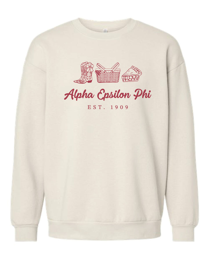 Picnic Sorority Crewneck 2XL
