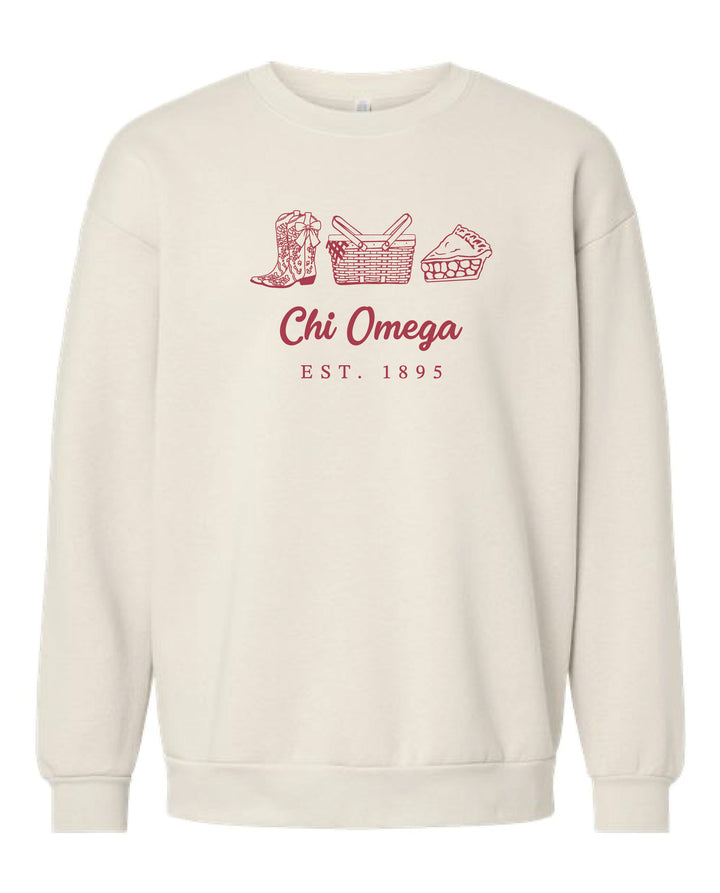 Picnic Sorority Crewneck 2XL