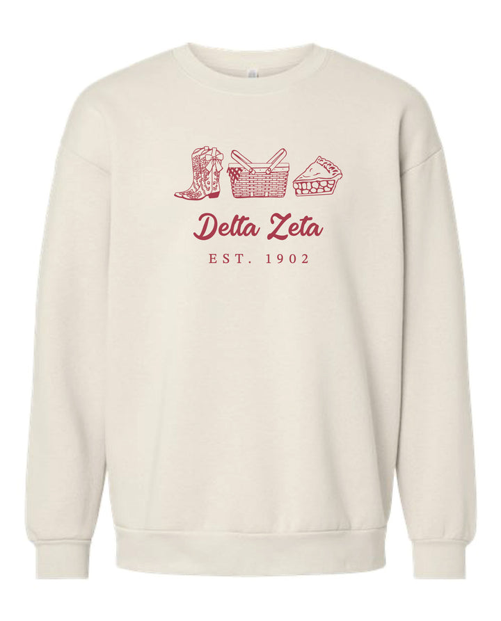 Picnic Sorority Crewneck 2XL