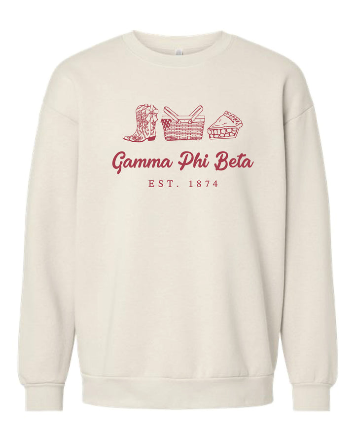 Picnic Sorority Crewneck 2XL