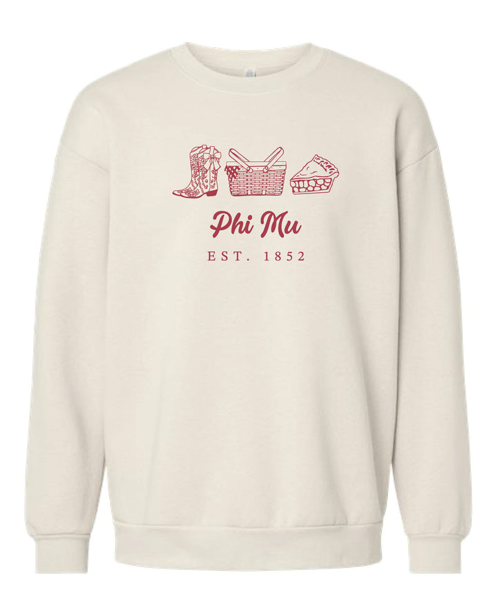 Picnic Sorority Crewneck 2XL
