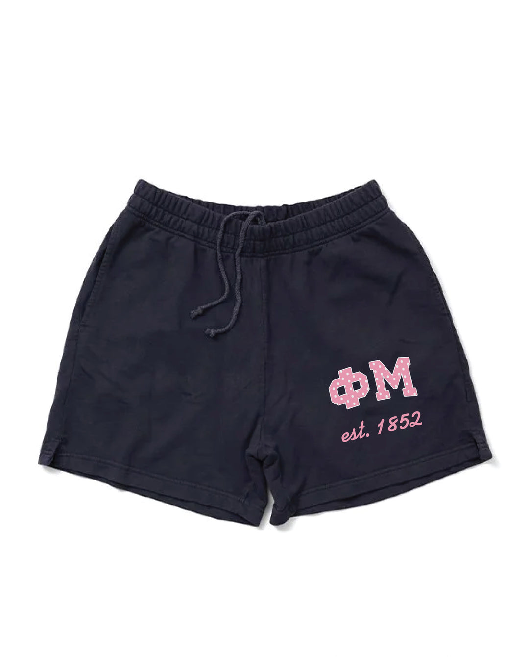 Pink Polka Dot Midnight Sky Sorority Shorts