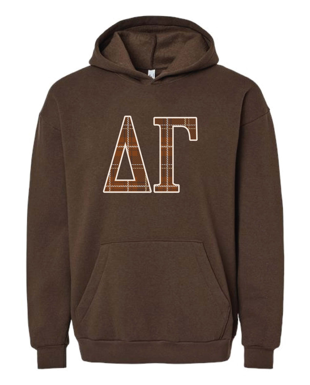 Plaid Letter Sorority Hoodie
