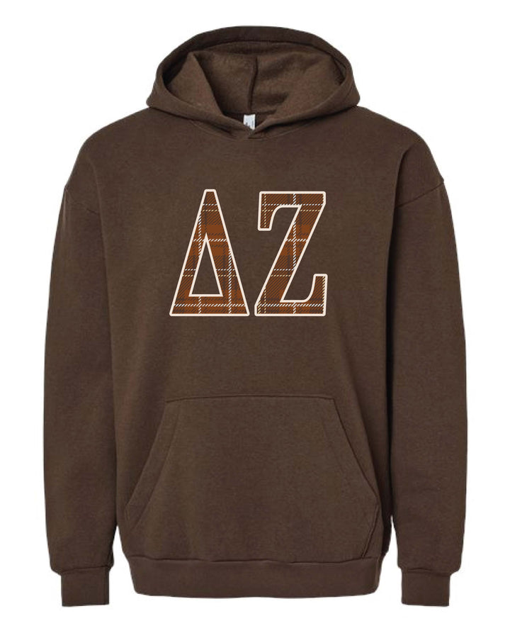 Delta Zeta Plaid Hoodie