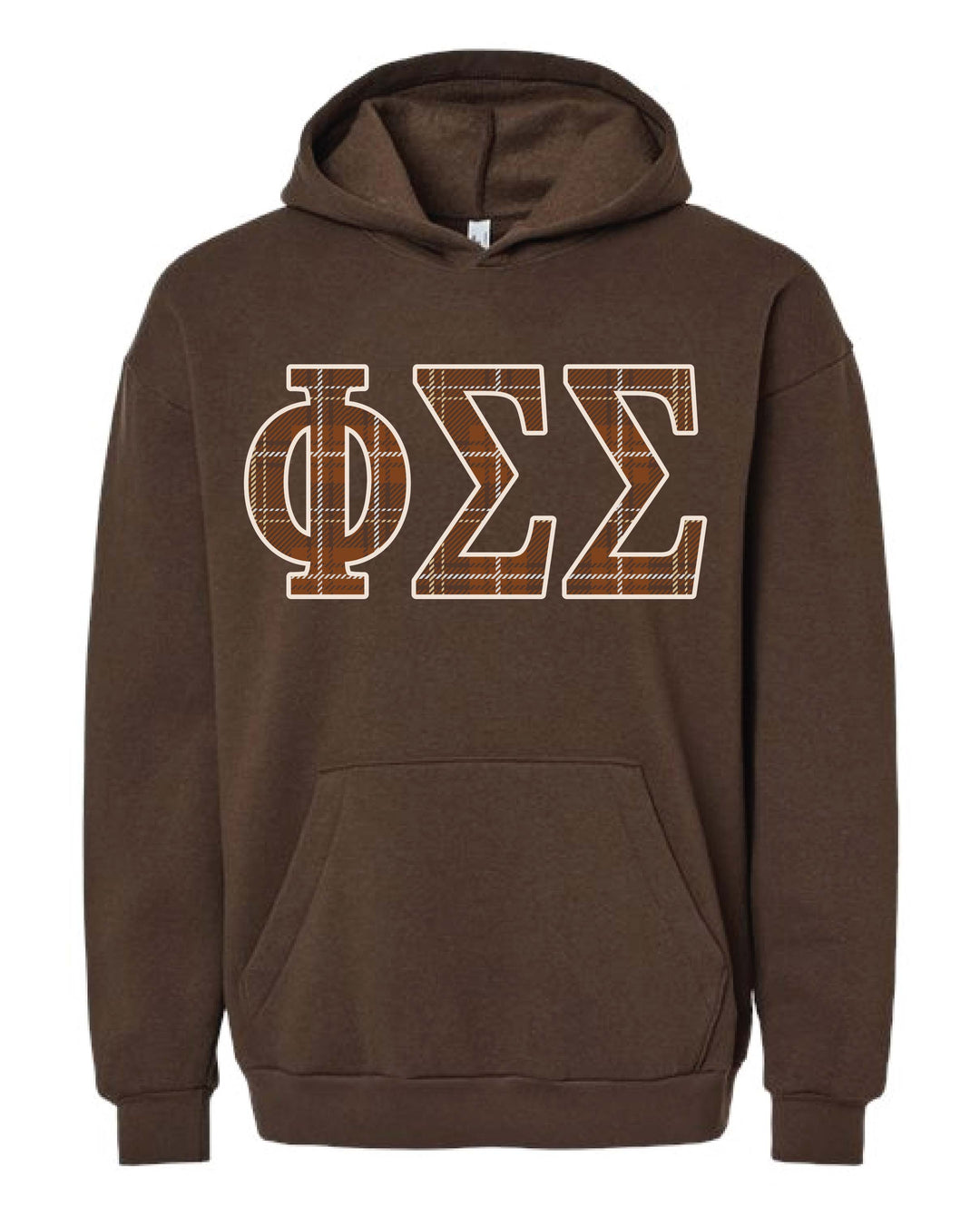 Plaid Letter Sorority Hoodie