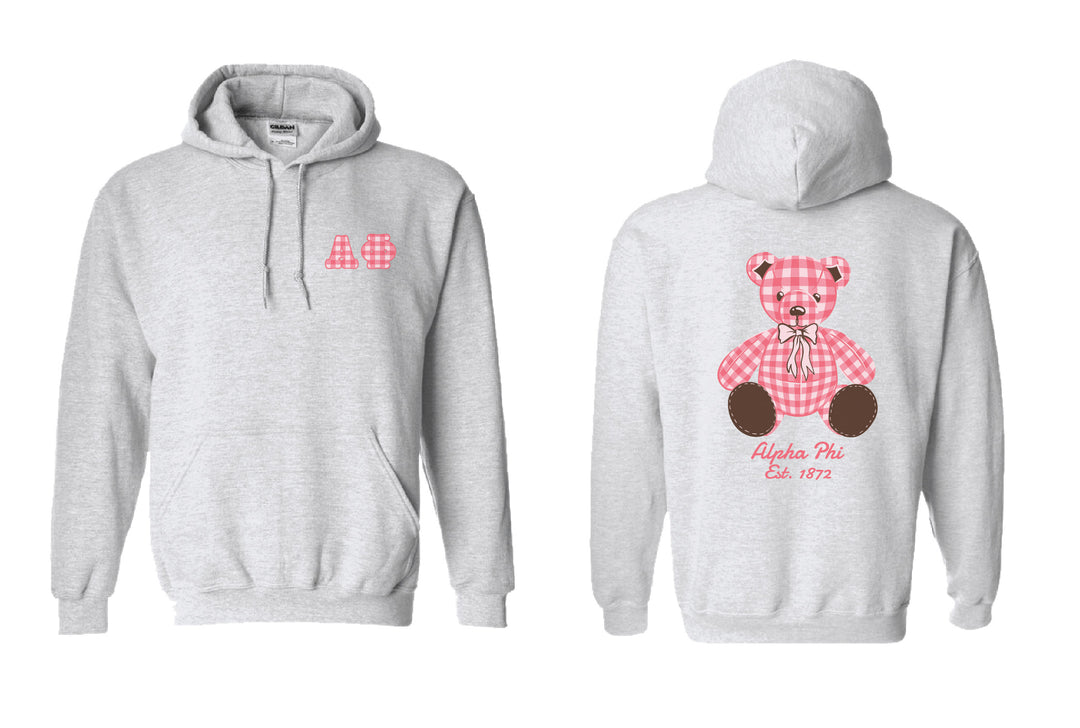 Plaid Teddy Sorority Hoodie