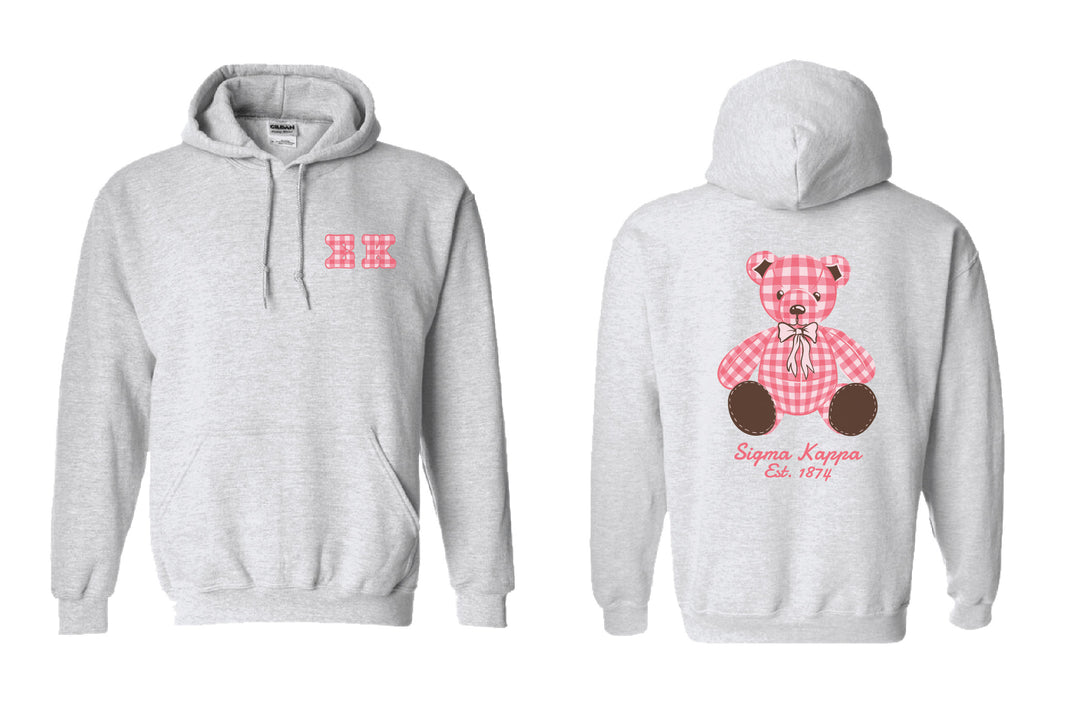 Plaid Teddy Sorority Hoodie