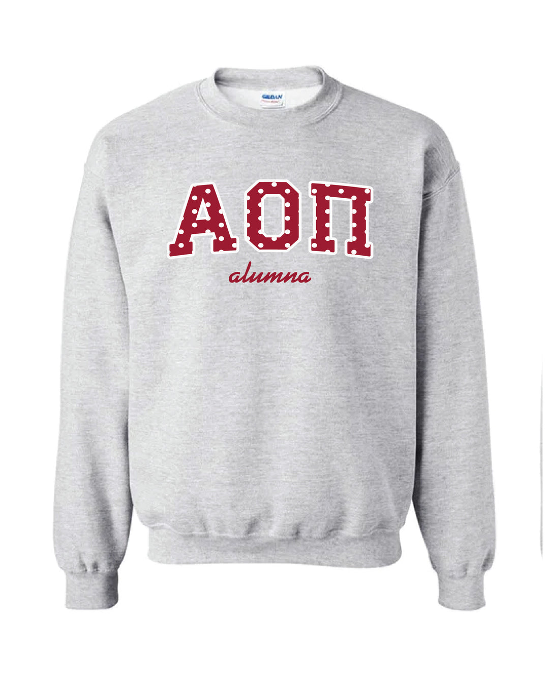 Polka Dot Alumna Crewneck