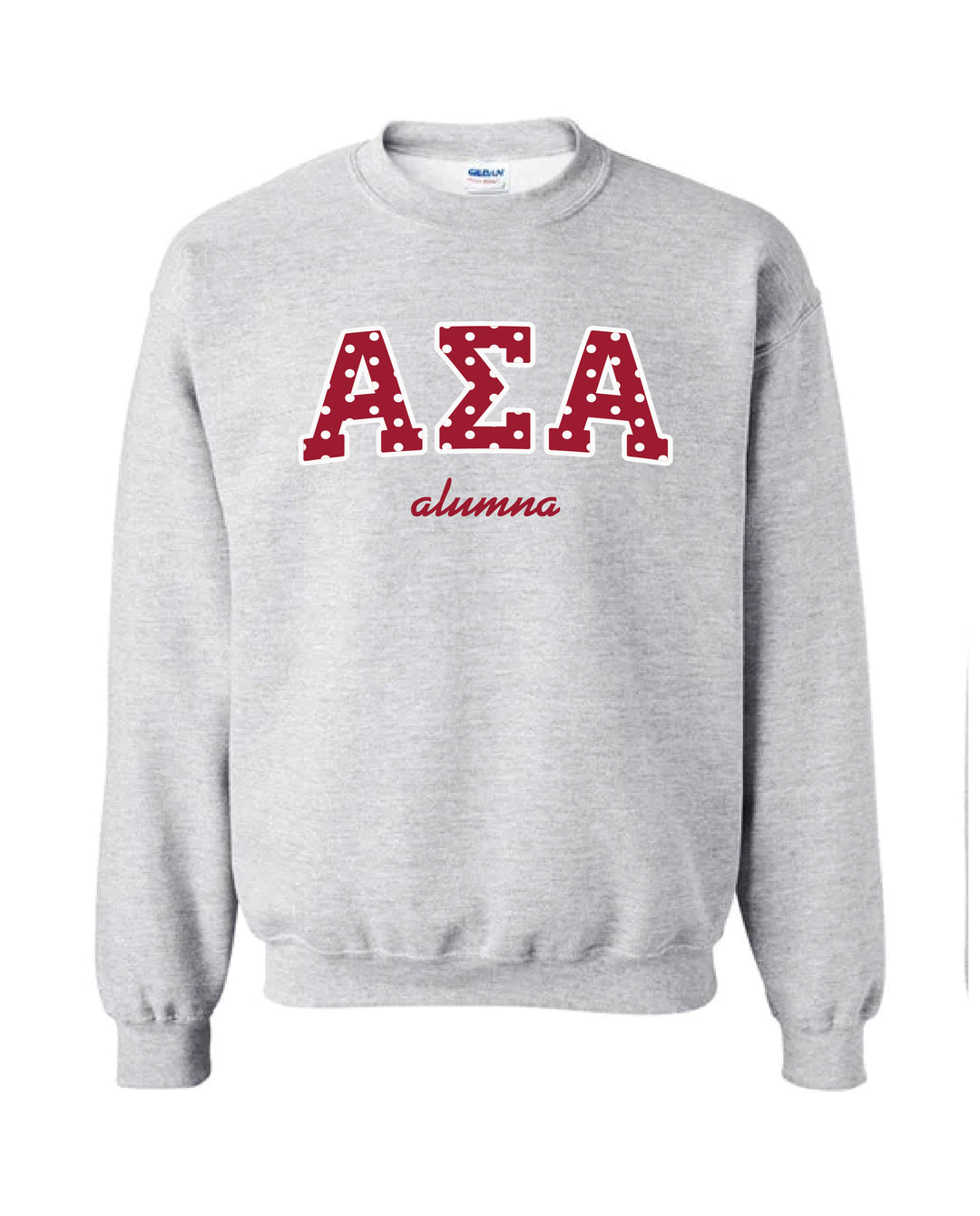 Polka Dot Alumna Crewneck