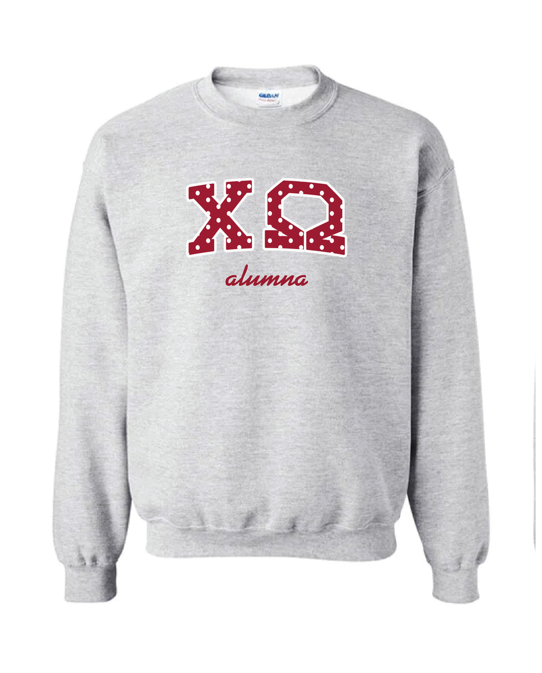 Polka Dot Alumna Crewneck