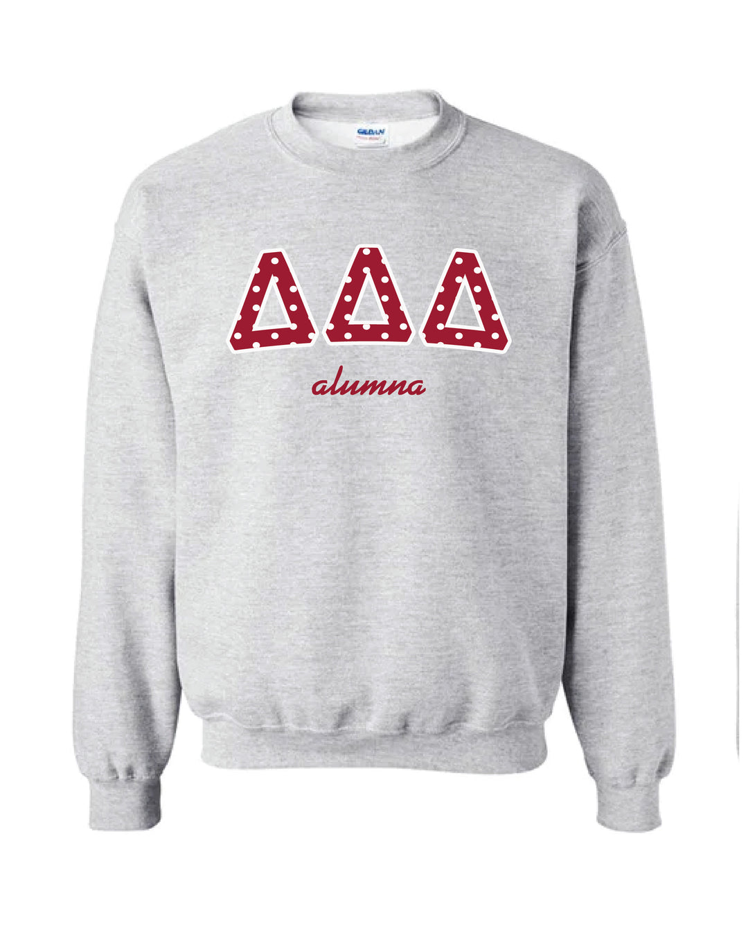Polka Dot Alumna Crewneck