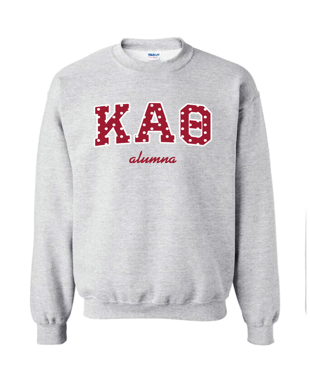 Polka Dot Alumna Crewneck