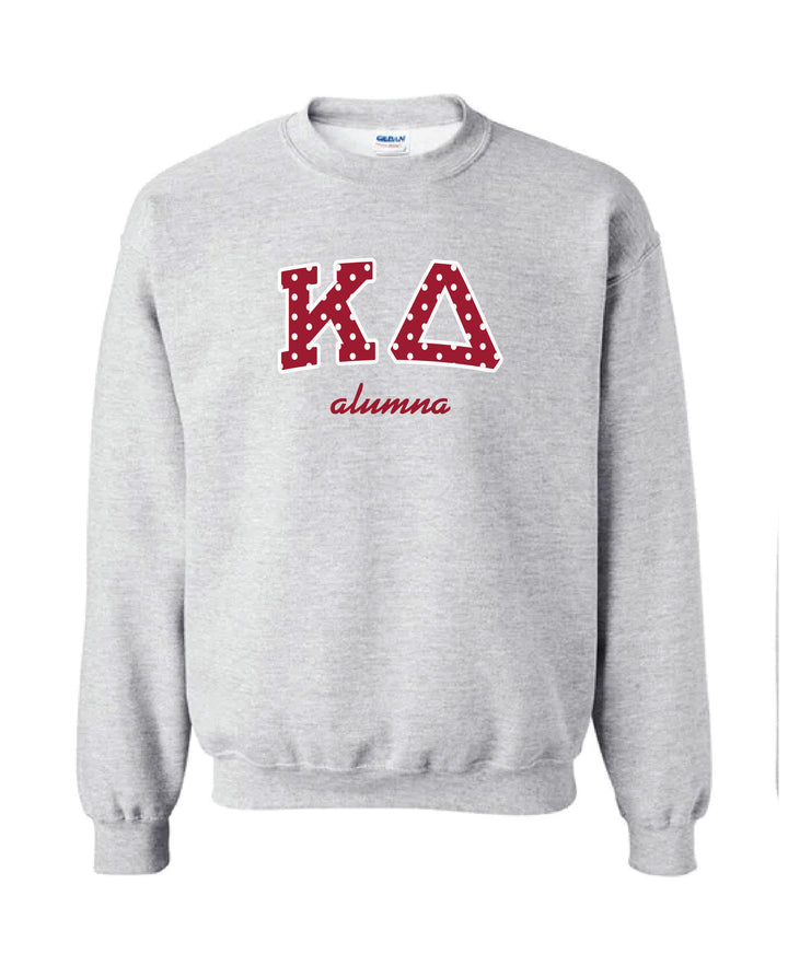 Polka Dot Alumna Crewneck
