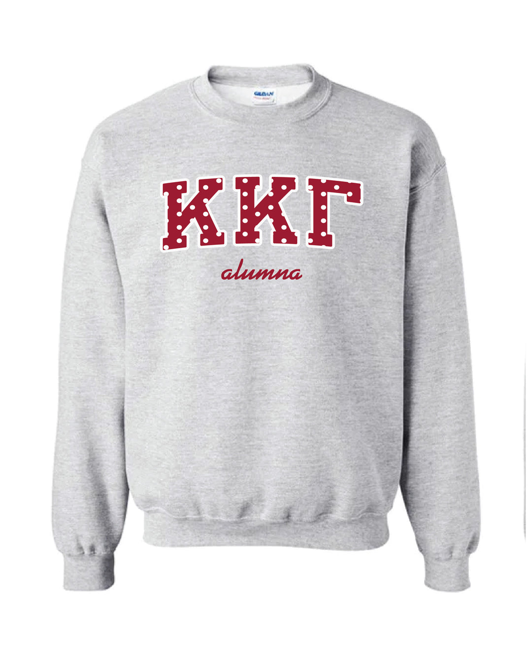 Polka Dot Alumna Crewneck