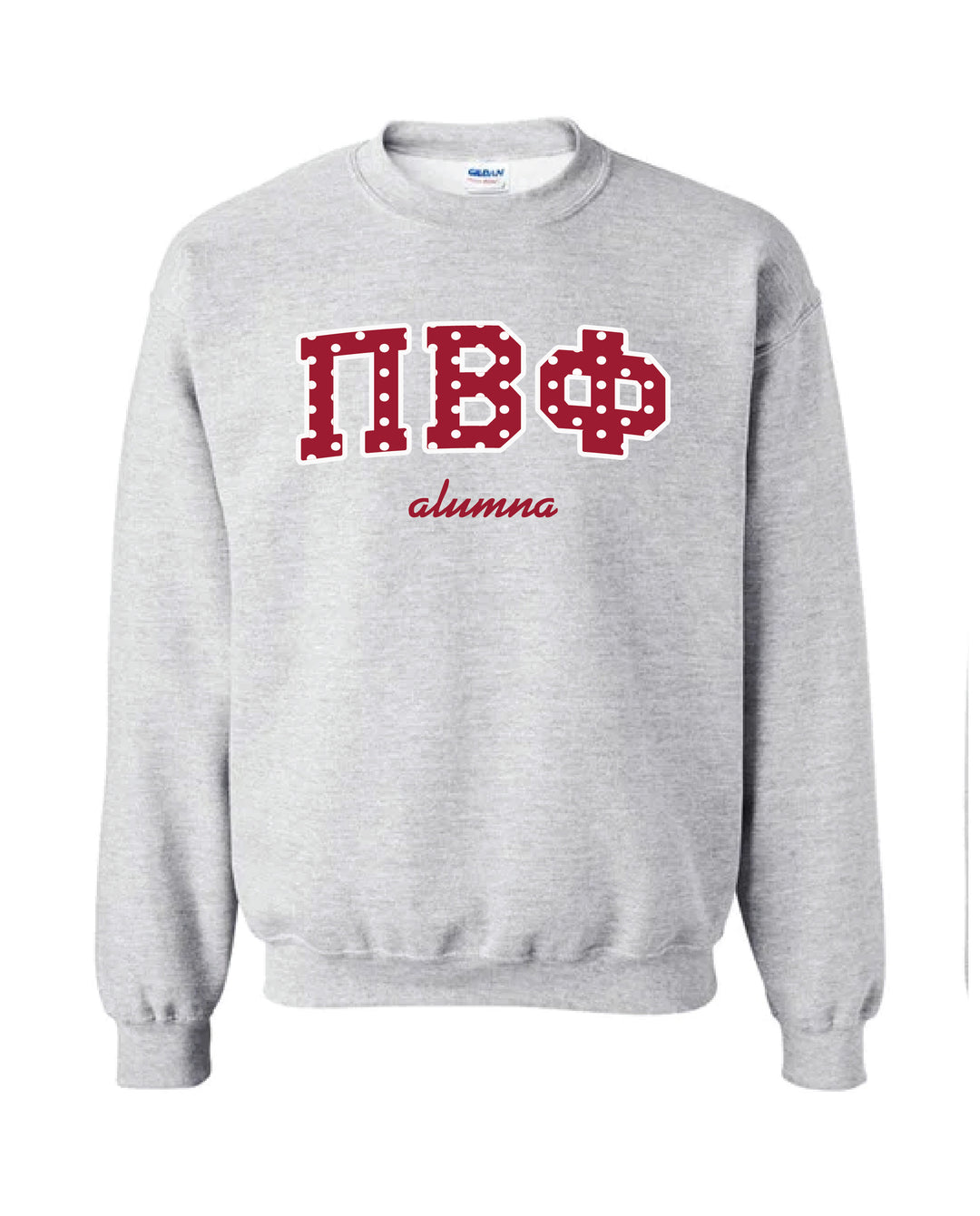 Polka Dot Alumna Crewneck