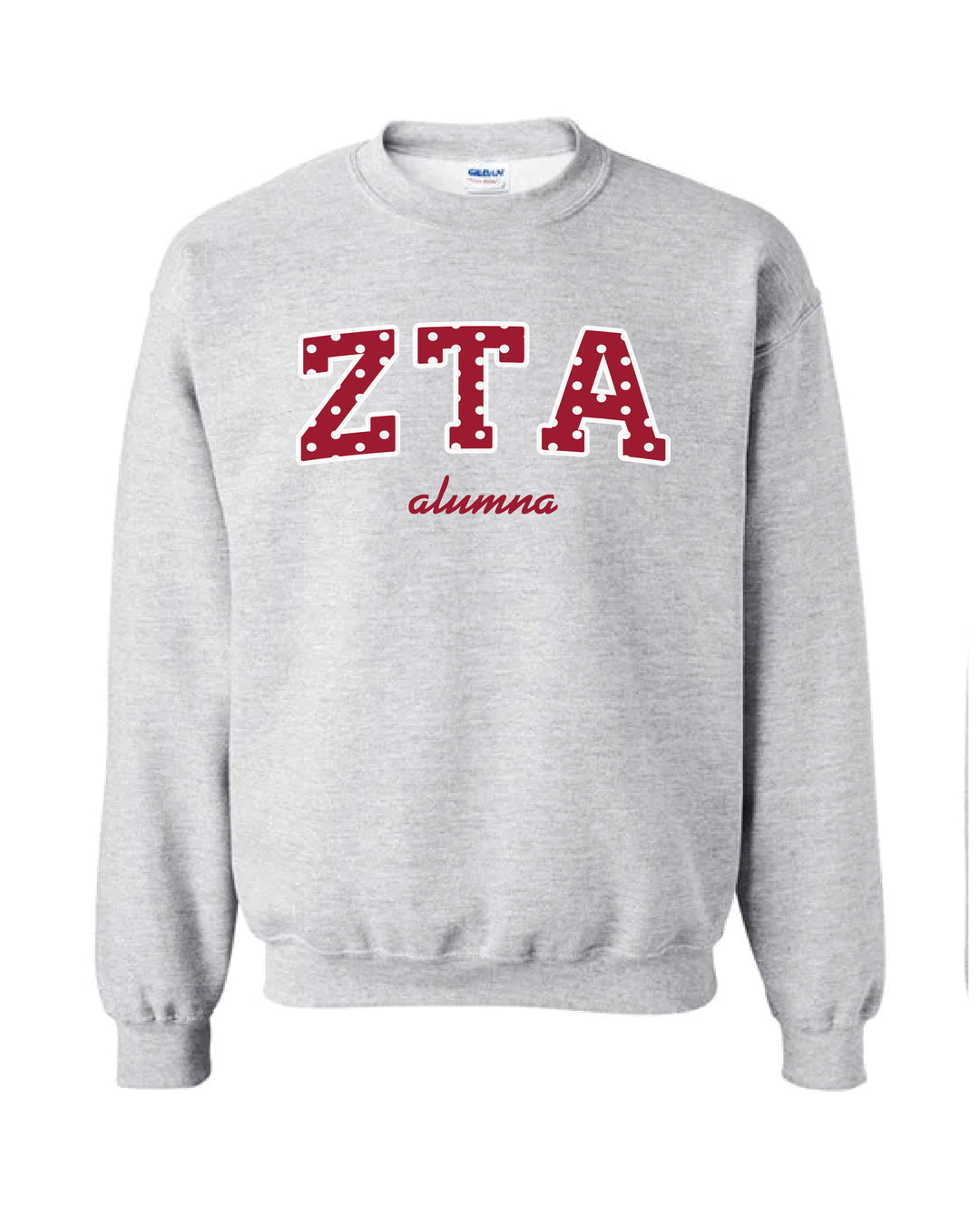 Polka Dot Alumna Crewneck