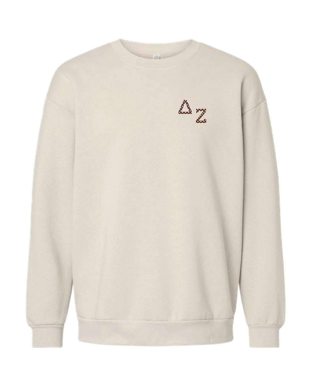 Polka Dot Embroidered Sorority Crewneck