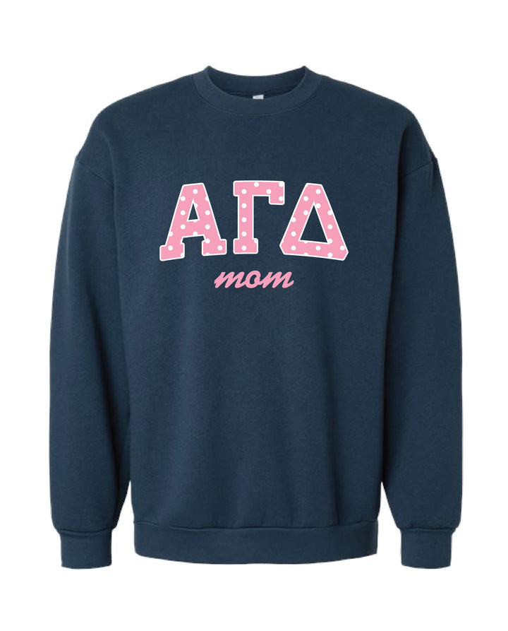 Polka Dot Mom Sorority Crewneck