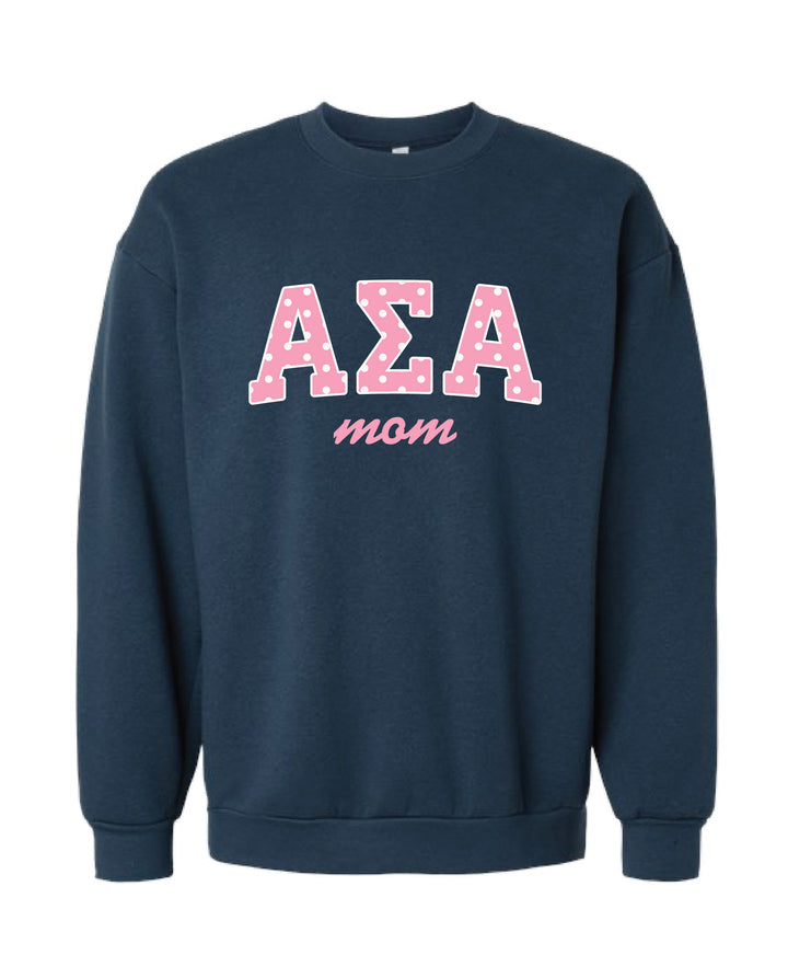 Polka Dot Mom Sorority Crewneck