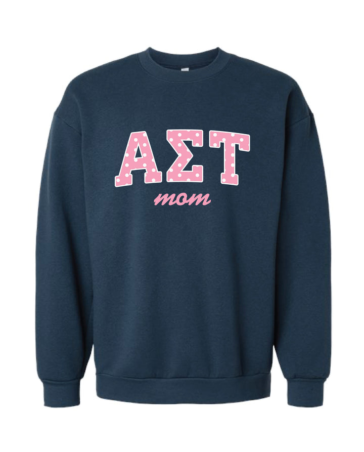 Polka Dot Mom Sorority Crewneck