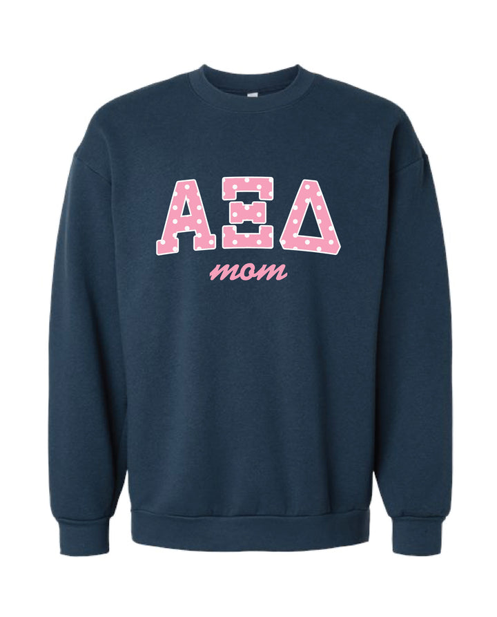 Polka Dot Mom Sorority Crewneck