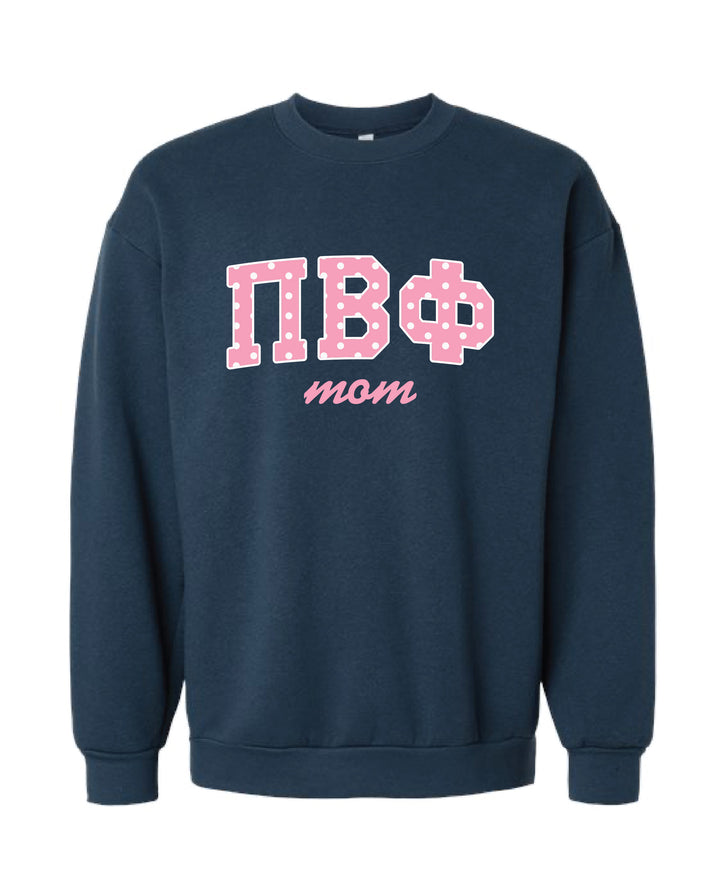 Polka Dot Mom Sorority Crewneck