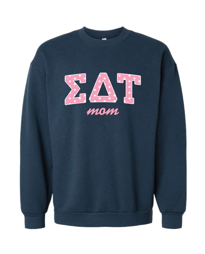 Polka Dot Mom Sorority Crewneck