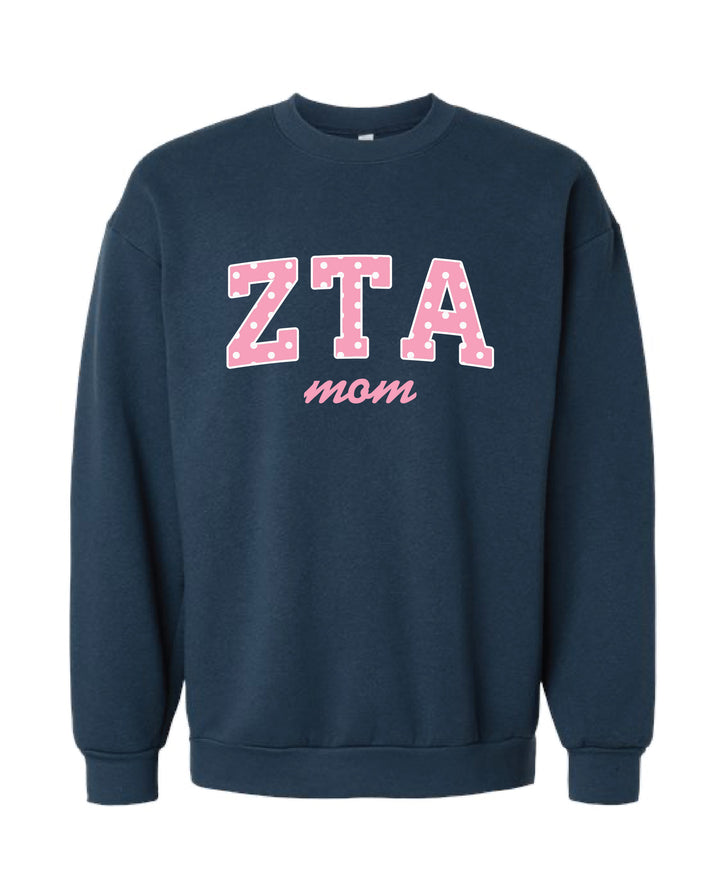 Polka Dot Mom Sorority Crewneck