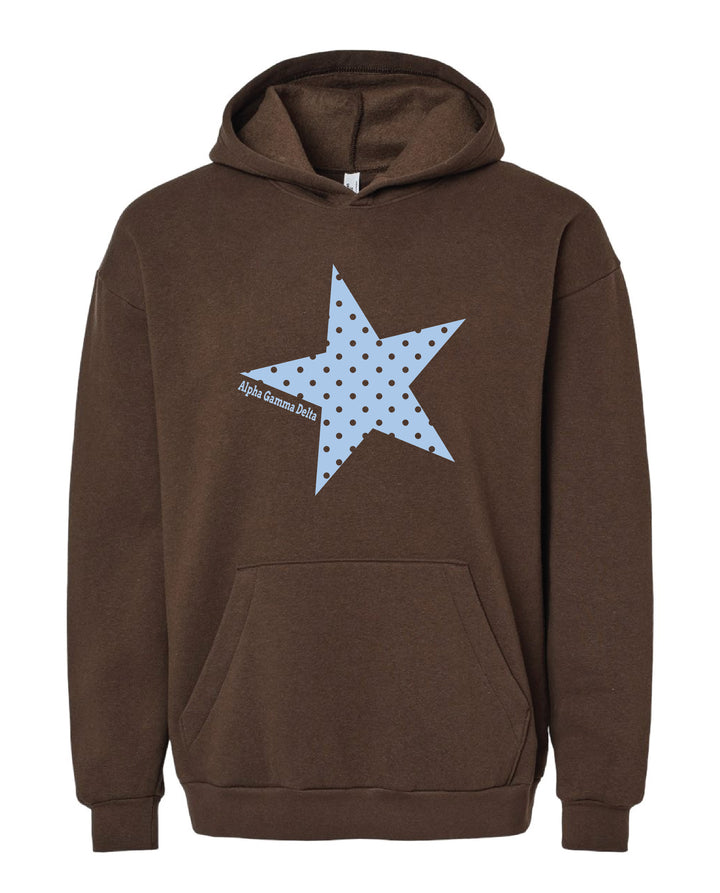 Polka Dot Star Sorority Hoodie