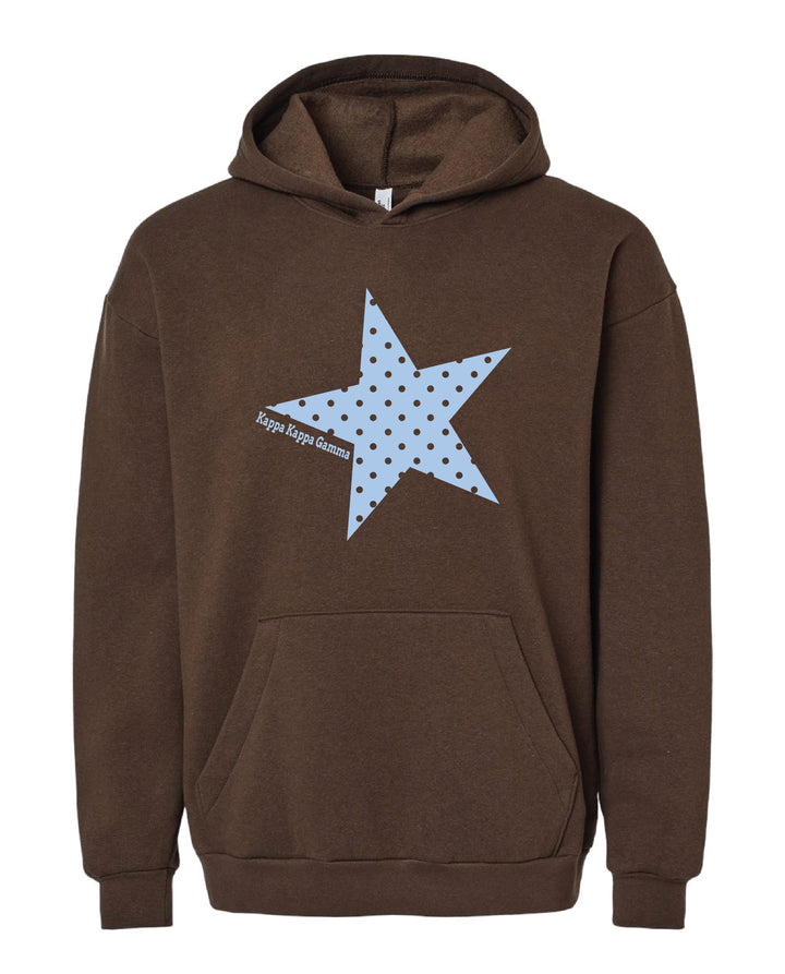 Polka Dot Star Sorority Hoodie