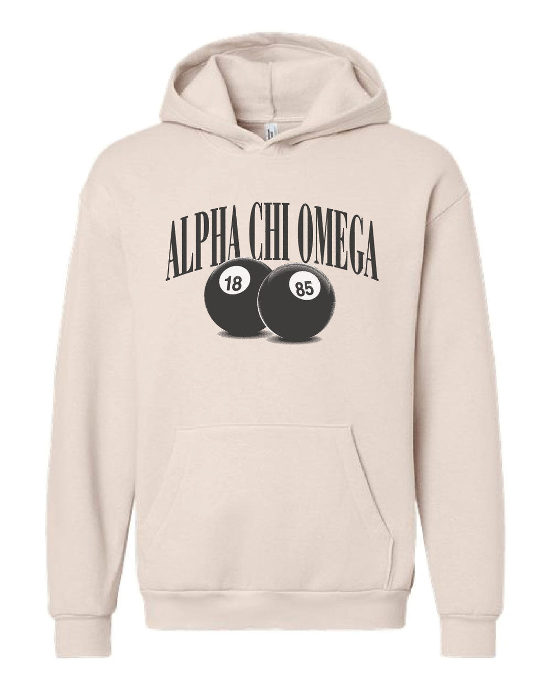 Pool Ball Sorority Hoodie - 2XL - 3XL