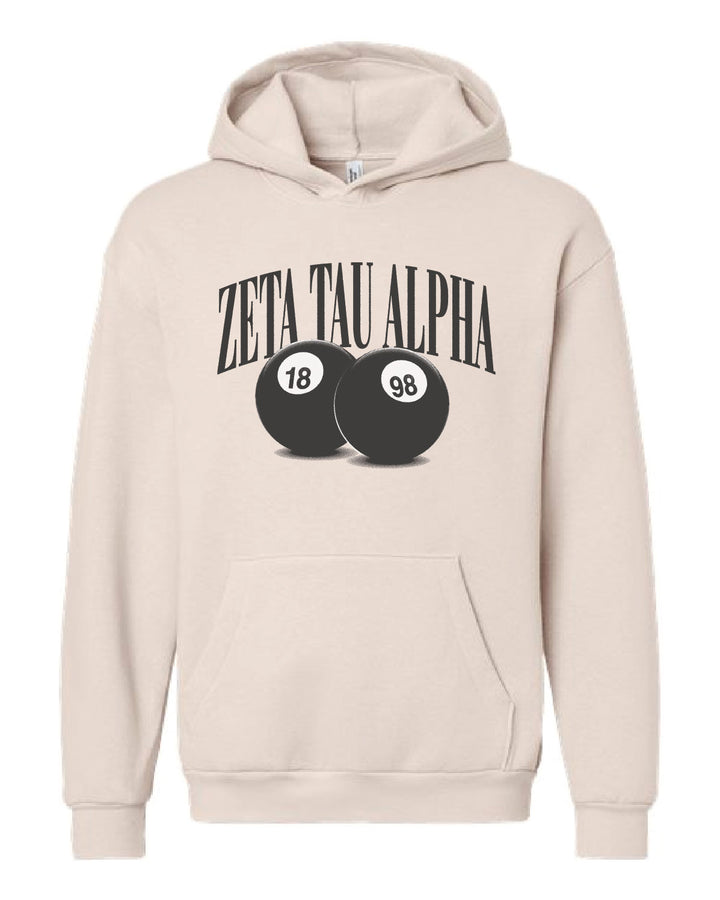 Pool Ball Sorority Hoodie