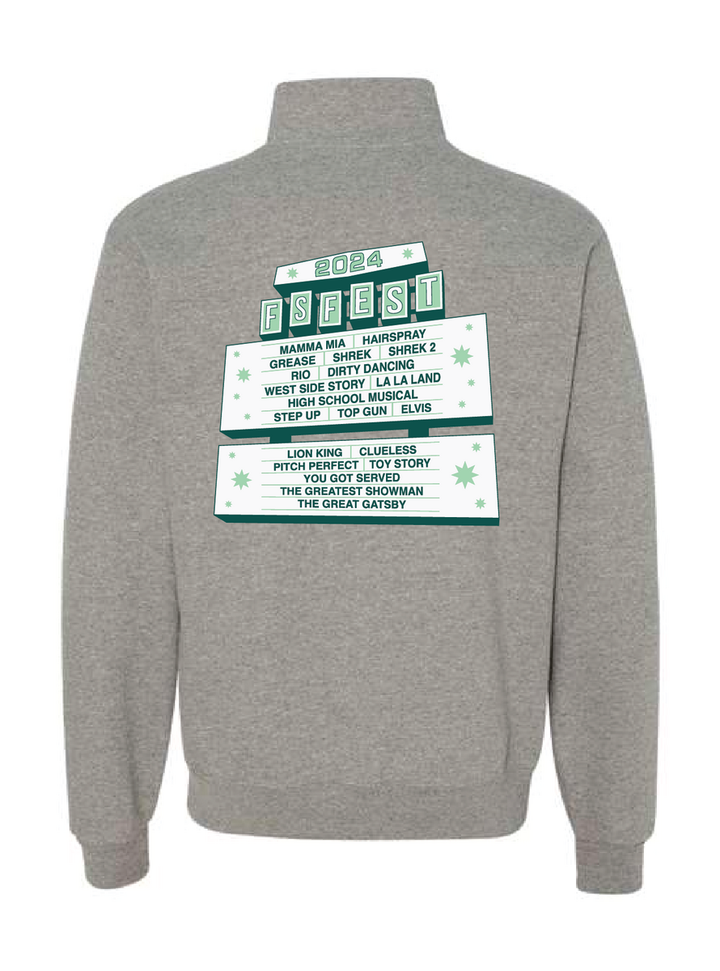 CSU FS Fest (Green Ink) - 1/4 Zip