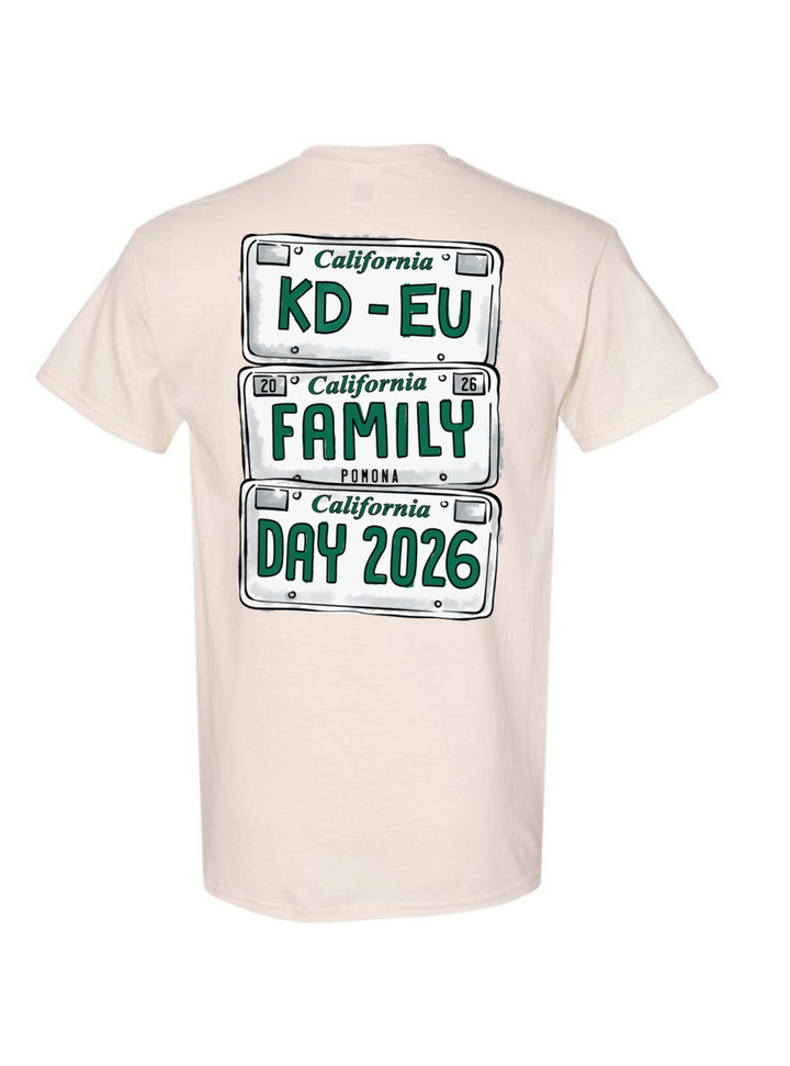 Cal Poly Pomona |Kappa Delta|Family BBQ design 3 - Tee
