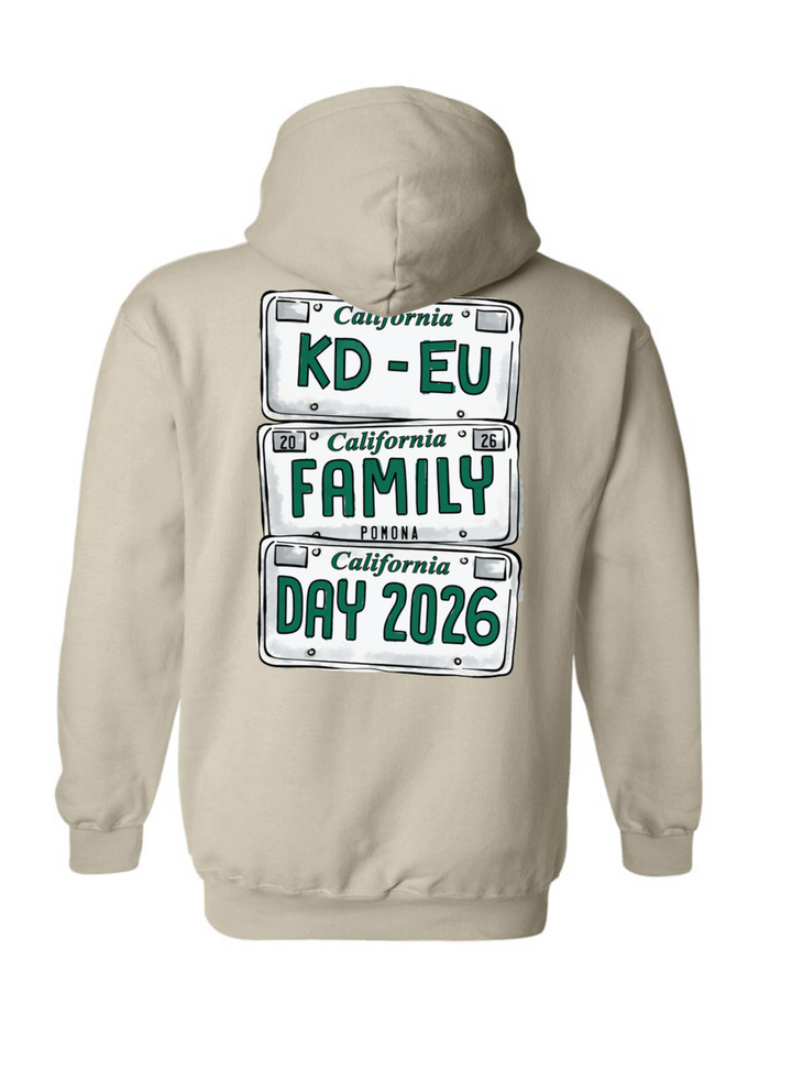 Cal Poly Pomona |Kappa Delta|Family BBQ design 3 - Hoodie