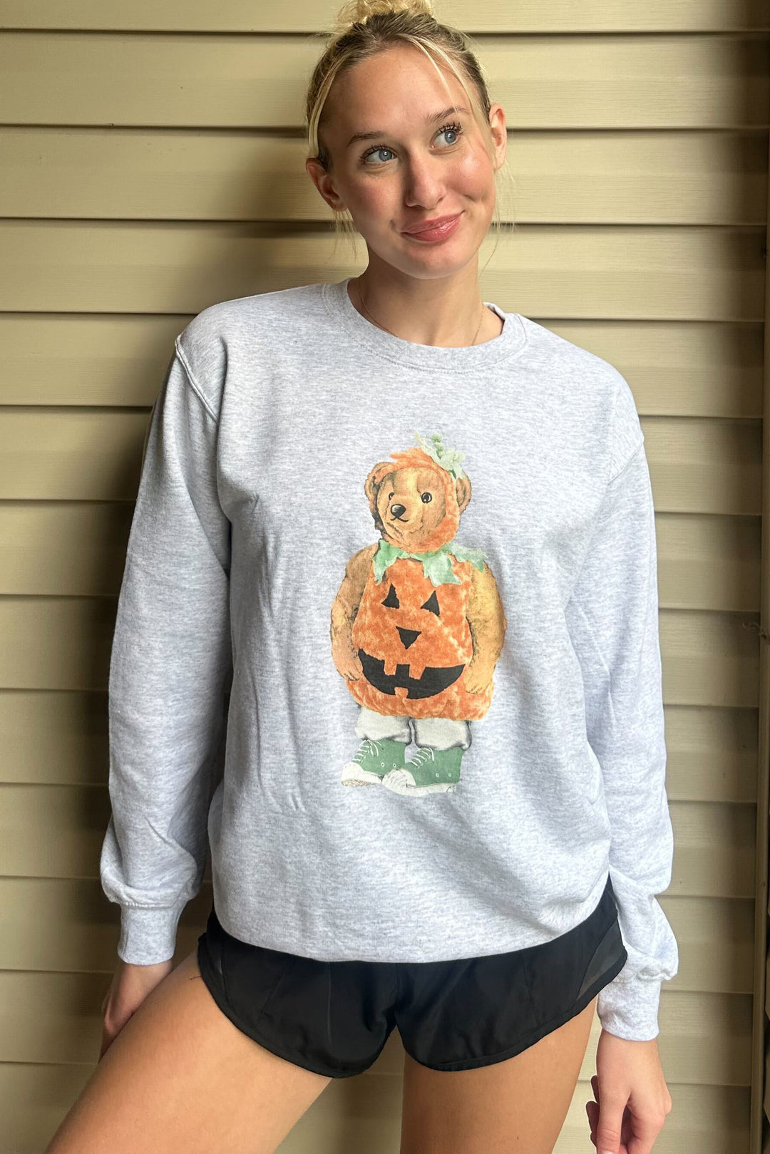 Pumpkin Bear Lifestyle Crewneck