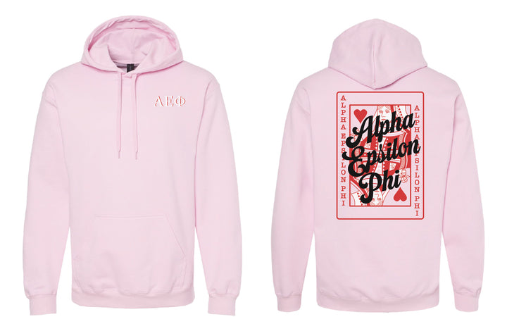 Queen of Hearts Sorority Hoodie