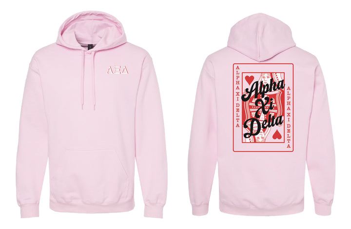 Queen of Hearts Sorority Hoodie