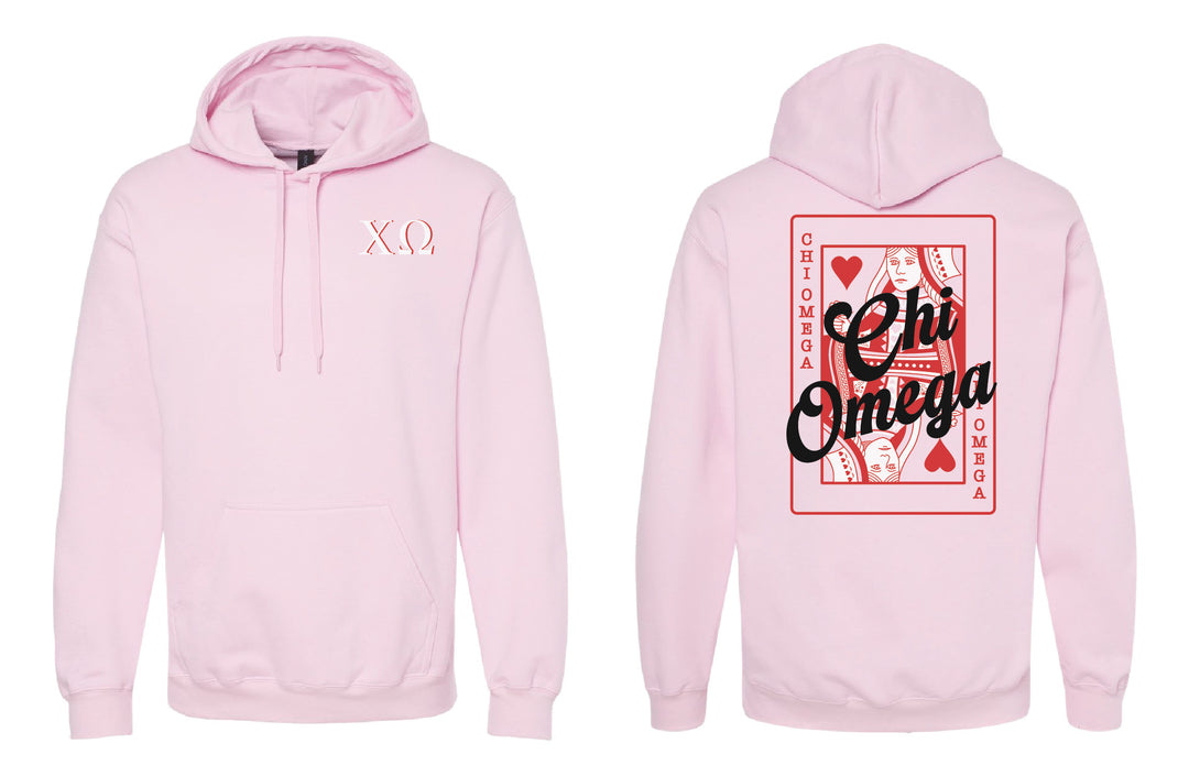 Queen of Hearts Sorority Hoodie