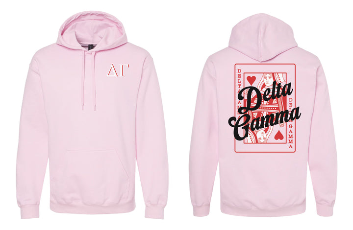 Queen of Hearts Sorority Hoodie