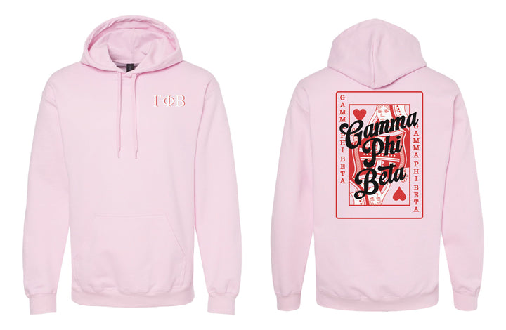 Queen of Hearts Sorority Hoodie