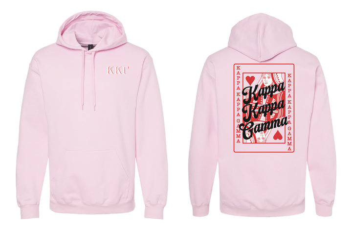 Queen of Hearts Sorority Hoodie