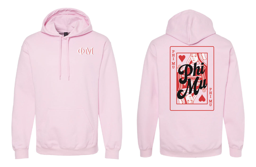 Queen of Hearts Sorority Hoodie