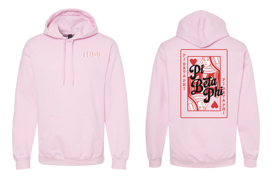 Queen of Hearts Sorority Hoodie